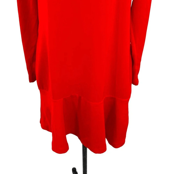 Karen by Simonsen‎ Mab Shift Drop Waist Red Dress in Red Size 38 / US 6 - Picture 4 of 10